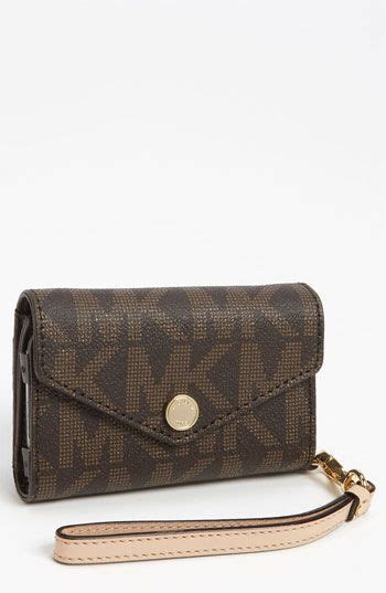 cheap michael kors iphone wristlet|michael kors phone wristlet.